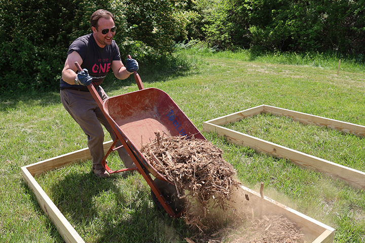 Work in the community.