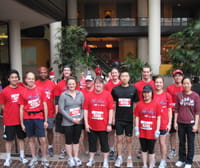 Allergy Team at the Mini Heart Marathon
