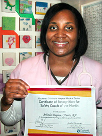 Safety Coach of the Month.