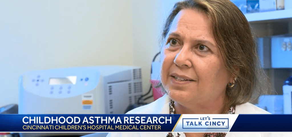 WLWT Highlights Hershey’s Leadership in Asthma Research