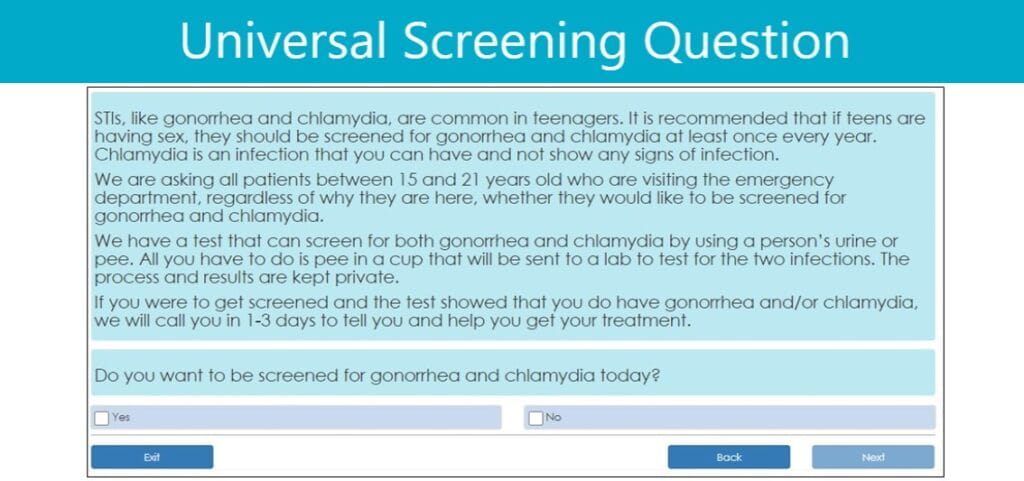 Expanded Hospital Screening Could Help More Teens Get Treated for Gonorrhea, Chlamydia