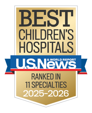 Ranked in 11 Specialties - Best Children's Hospitals.