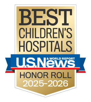 US News Honor Roll - Best Children's Hospitals.