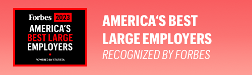 Forbes 2023 America's Best Large Employers logo