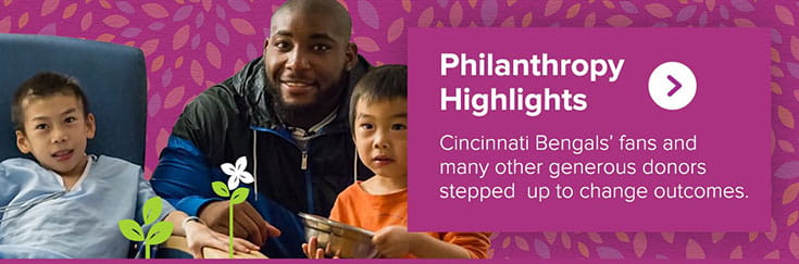 Philanthropy highlights from our 2015 annual report.
