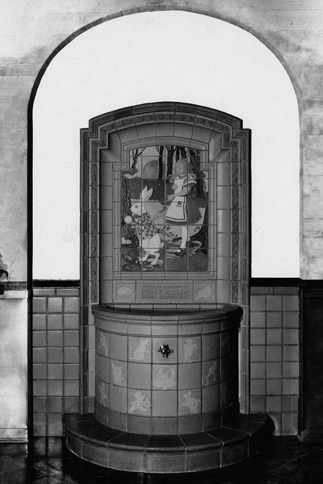 In later years, as renovations took place, some of these decorative features were covered over, only to be rediscovered later.