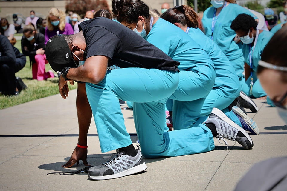 #whitecoats4blacklives