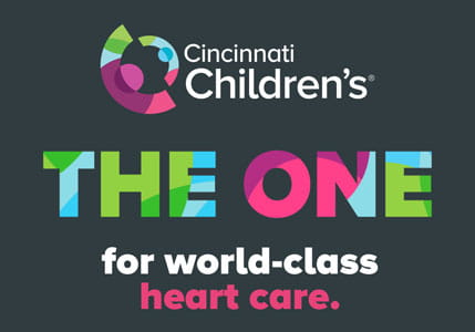 Cincinnati Children's the one for world-class heart care.
