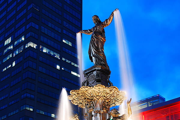 The Tyler Davidson Fountain.