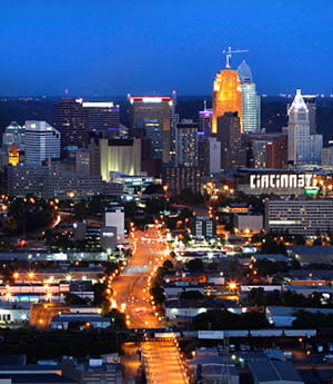 Learn more about Cincinnati. 