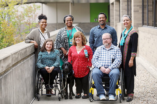 A photo of a group of Cincinnati Children's employees.