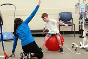 The Cardiopulmonary Exercise Rehabilitation program was started in 2009 with 30 patient encounters in one year and has grown to 190 patient encounters. exercise-lab-300_jpg