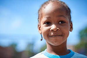 An image of a boy outside.