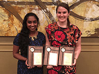 Our 2017 National Student Research Forum award winners.