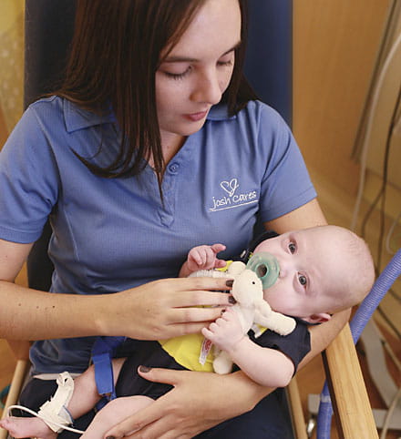 Josh Cares supports Child Life fellows in all critical and chronic care units of the hospital.