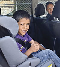 Buckle up to help kids stay safe.