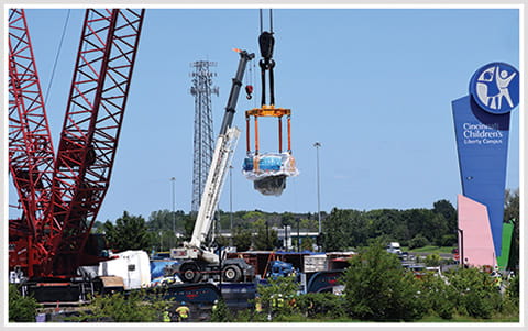 The cyclotron will help us provide even more advanced care to children with pediatric cancers.