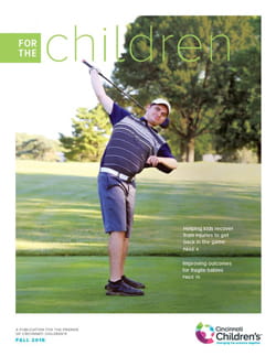 Cover image for the Fall 2016 issue of For the Children.