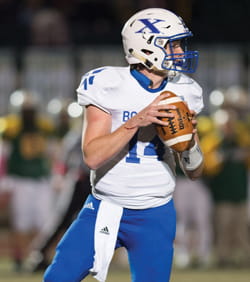 Sean, quarterback of the Cincinnati-based St. Xavier High School football team.