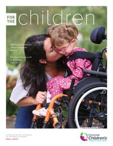 Cover of the Fall 2017 issue of For the Children. 