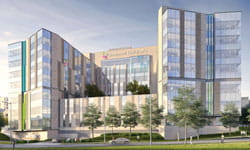 Artist rendering of our new Critical Care Building. 