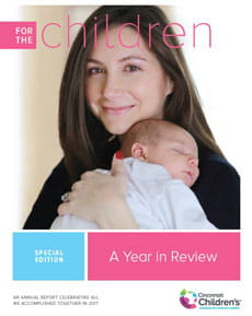 Cover image for the Spring 2018 issue of For the Children.