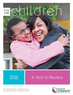 For the Children cover image - Spring 2019.