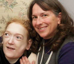 Jayme and her daughter, January.