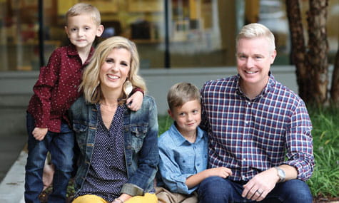 Quinn and his family.