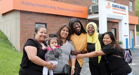 Diverse teams serving diverse families.