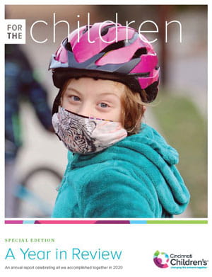 Cover image, For the Children Year End 2020.