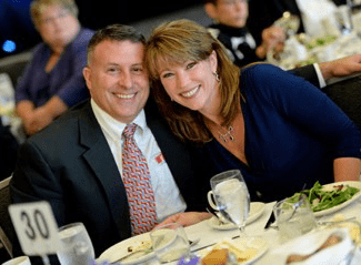 Steve Davis and his wife, Denise.