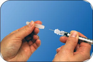 Intramuscular injection