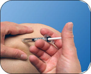 Intramuscular injection