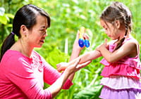 Keep your child safe in the sun.