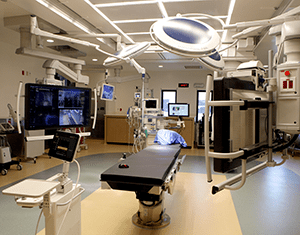 A photo of Cincinnati Children's hybrid operating room.