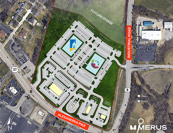 Cold Spring Town Center map.