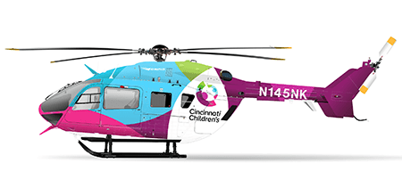 Helicopter rendering.