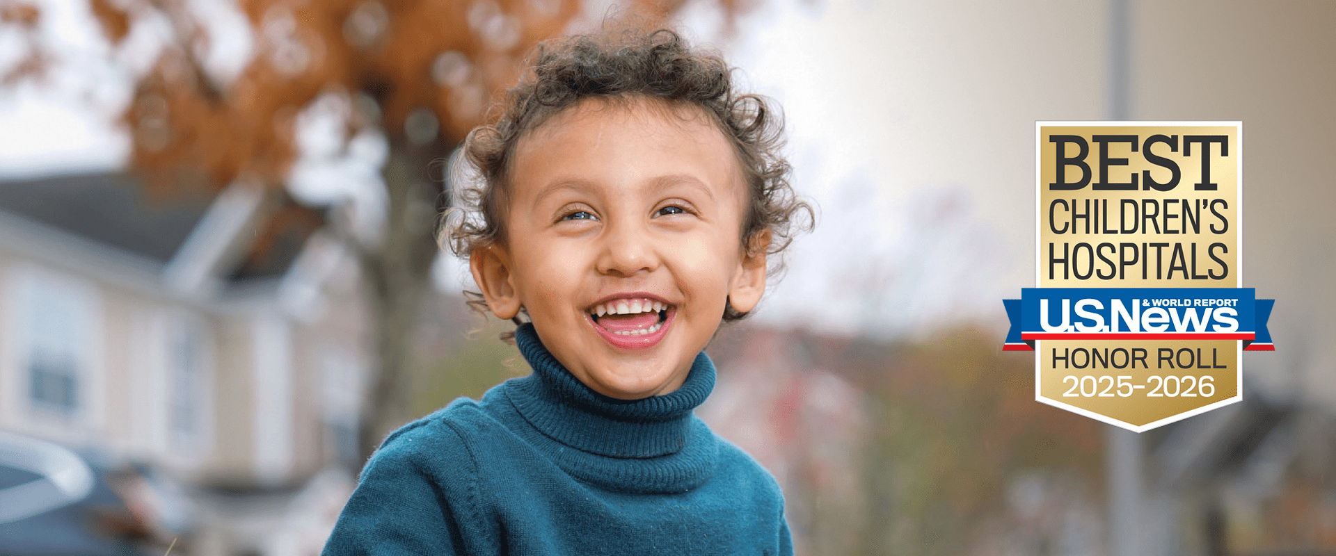Best Children's Hospitals, US News Honor Roll 2025-2026.