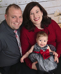 Denise Warrick, MD, with family.