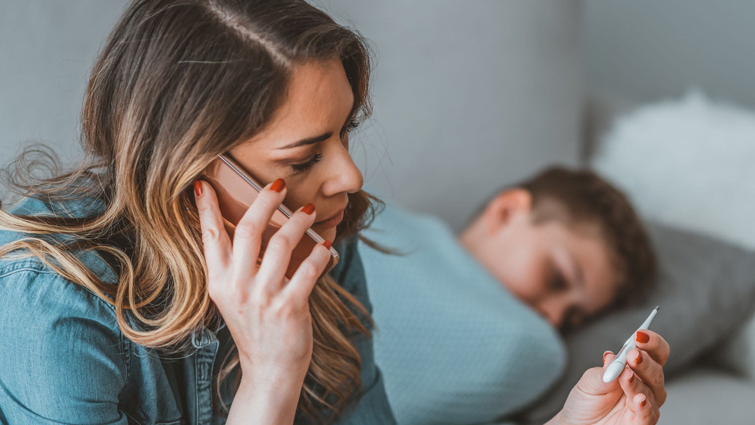 mom thermometer phone