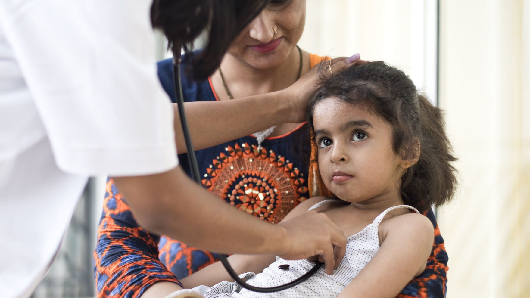 girl mom stethoscope