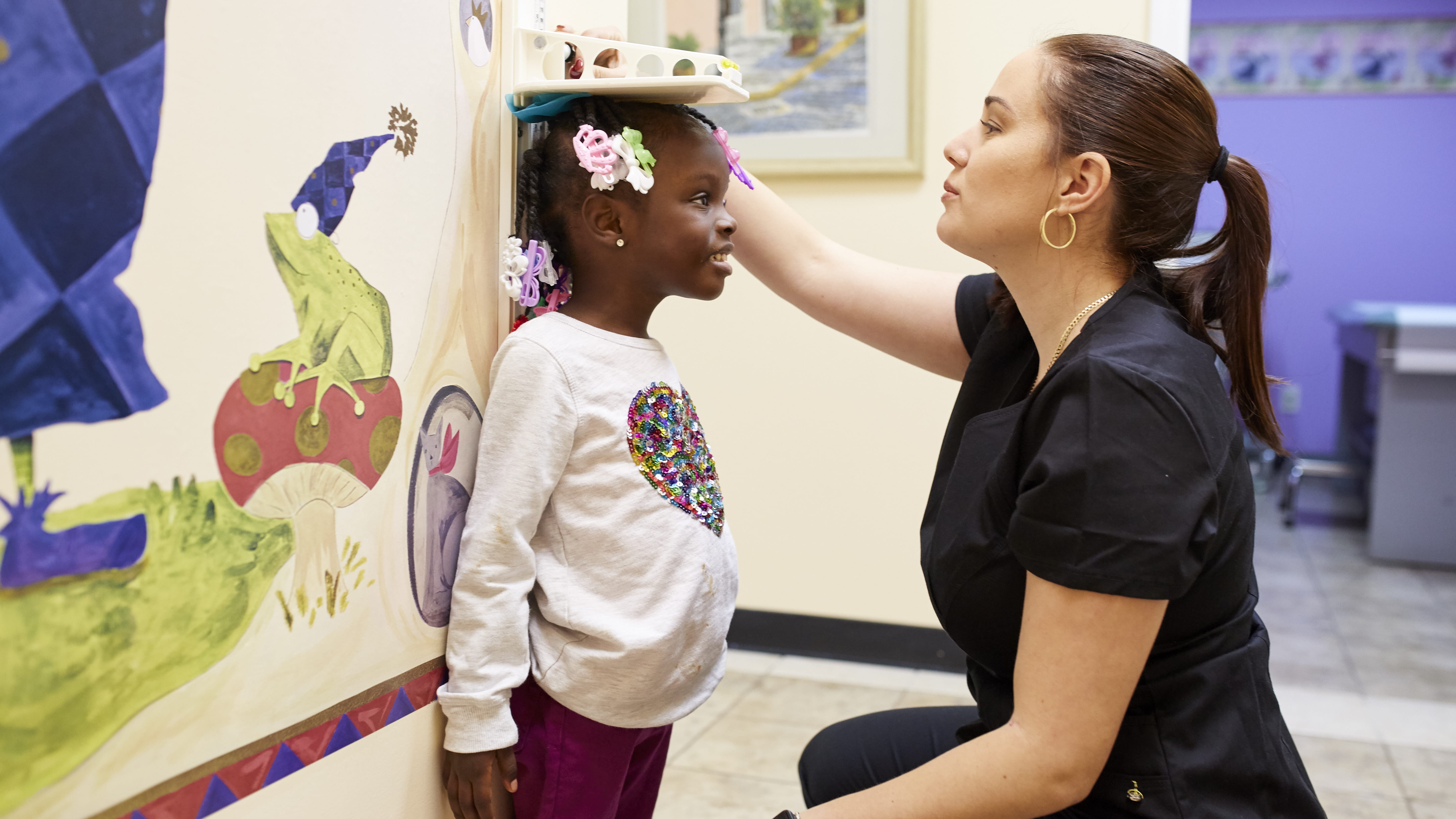 height well child visit