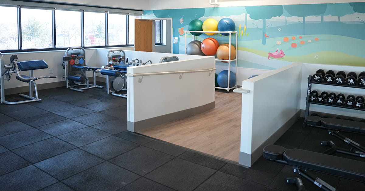 A photo of the Nutrition and Wellness Center.