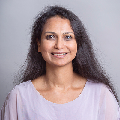 A photo of Shabana Shahanavaz.