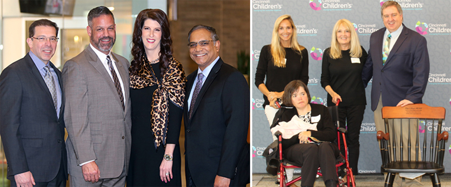 Darcy Krueger, MD, PhD, and Francesco Mangano, DO, are named endowed chairs.
