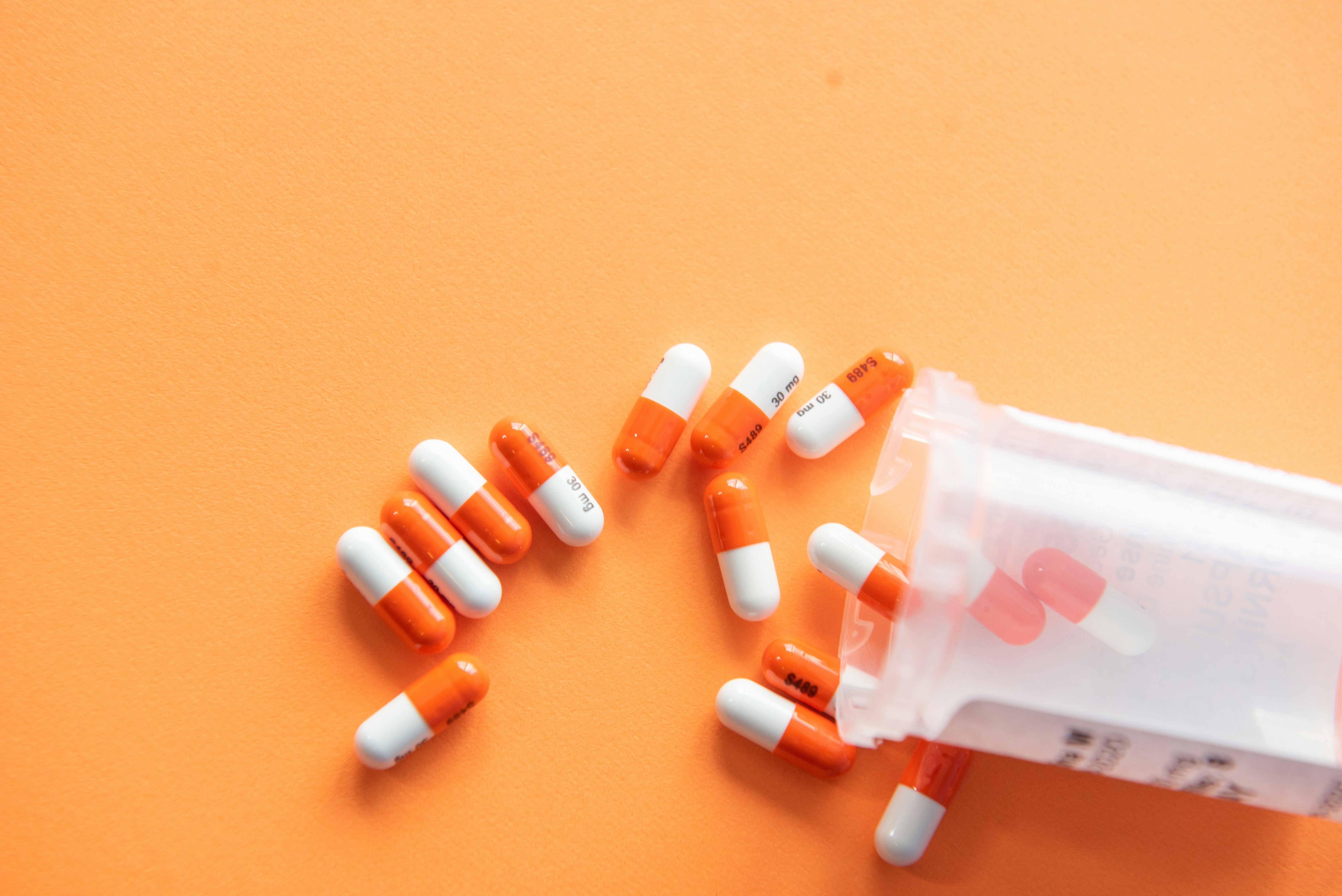 A photo of prescription pills.