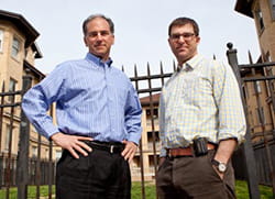 Robert Kahn, MD, MS, (left), Andrew Beck, MD, MPH, and Bin Huang, PhD, (not shown) led a study exploring why black children  with asthma are more likely than white children to be readmitted to the hospital.