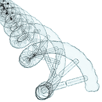 An illustration of DNA structure.