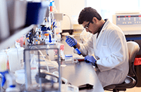 An image of a researcher.